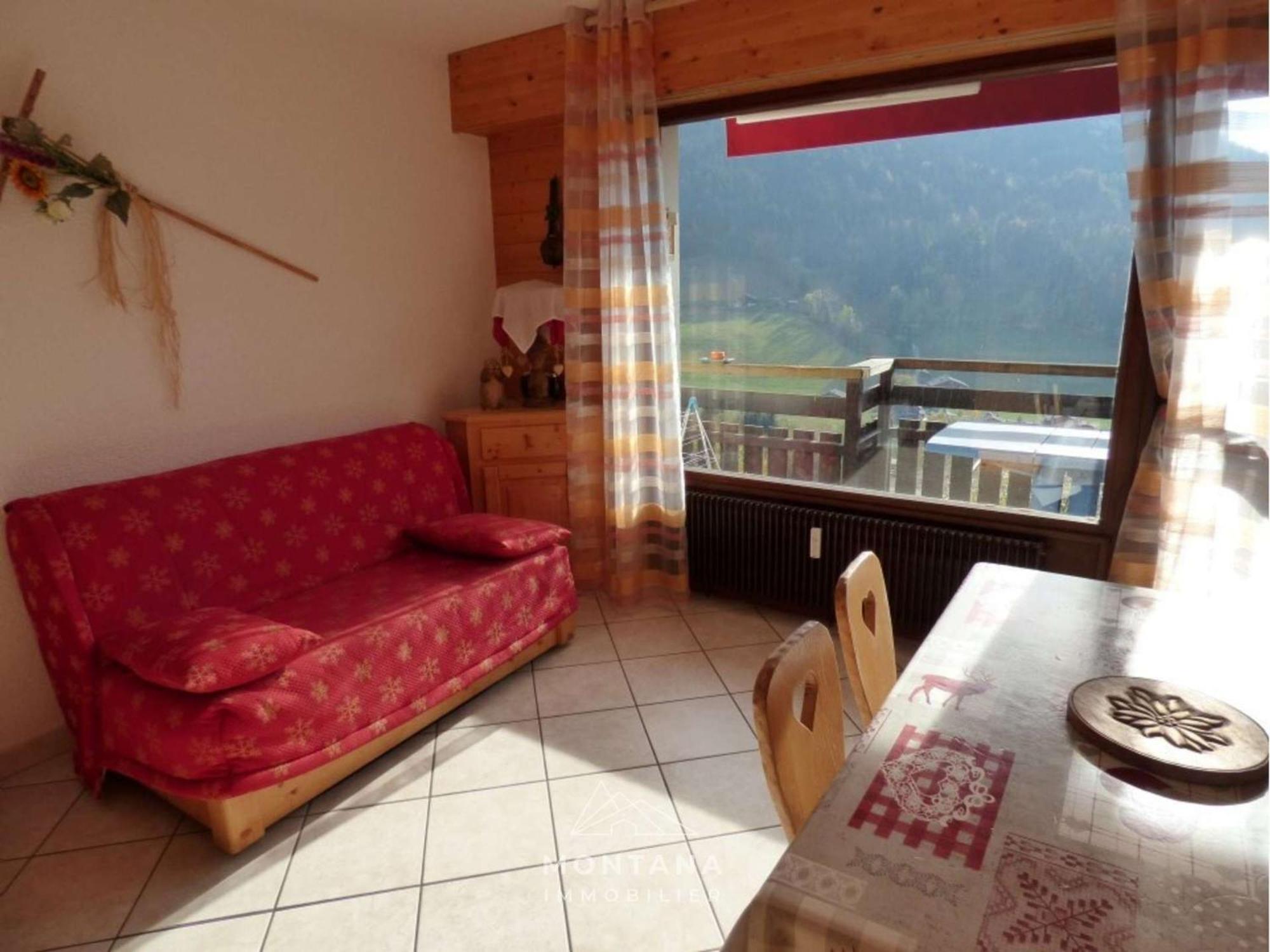 Studio Renove Avec Cabine - 26M² - 5 Pers - Balcon Expose Sud - Pres Skibus Et Remontees Mecaniques - Fr-1-458-125 Le Grand-Bornand Exterior foto